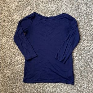 Gap Boat Neck 3/4 Sleeve Top